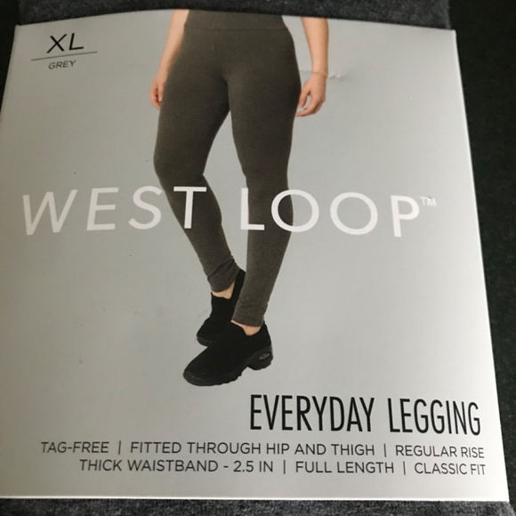 West Loop Everyday Legging XL Grey New - Picture 4 of 14